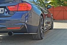 Diffusor Flaps passend für BMW 4er F32 M Paket Carbon Look