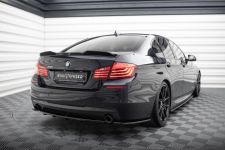 Diffusor Flaps passend für BMW 5er M-Paket Limousine /Touring F10/F11 (mit zwei Einzel Endstücken) schwarz Hochglanz
