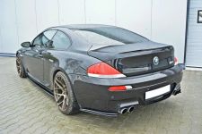 Diffusor Flaps passend für BMW M6 E63 schwarz Hochglanz