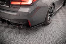 Diffusor Flaps passend für BMW M5 F90 schwarz Hochglanz