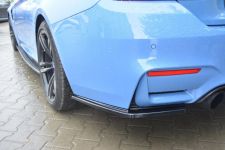 Diffusor Flaps V.1 passend für BMW M4 F82 schwarz Hochglanz