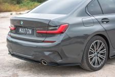 Diffusor Flaps passend für BMW 3er M-Paket G20 schwarz Hochglanz