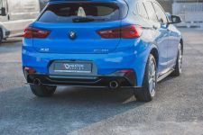 Diffusor Flaps passend für BMW X2 F39 M-Paket schwarz Hochglanz
