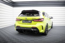 Heckansatz Diffusor V.1 passend für BMW 1er F40 M-Paket/ M135i schwarz Hochglanz