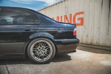 Diffusor Flaps passend für BMW M5 / 5 M-Paket E39 schwarz Hochglanz