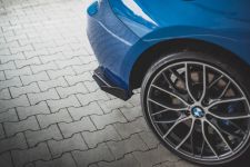 Diffusor Flaps passend für BMW M135i F20 schwarz Hochglanz