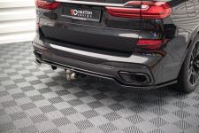 Diffusor Heckansatz passend für BMW X7 M-Paket G07 schwarz Hochglanz