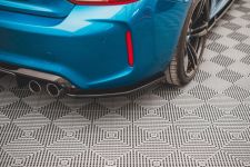 Diffusor Flaps V.3 passend für BMW M2 F87 schwarz Hochglanz