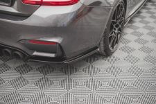 Diffusor Flaps V.2 passend für BMW M4 F82 schwarz Hochglanz