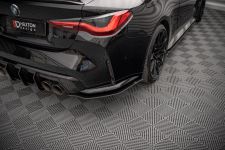 Diffusor Flaps passend für BMW M4 G82 roter Kern