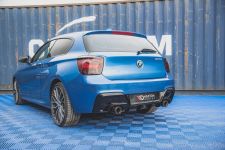 Heckansatz Diffusor V.1 passend für BMW M135i F20 schwarz Hochglanz