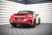 Heckansatz Diffusor passend für BMW Z4 M-Paket G29 schwarz-rot