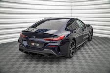 Heckansatz Diffusor passend für BMW 8 Gran Coupe M-Paket G16 schwarz-rot