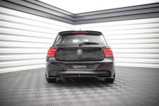 Diffusor Heckansatz passend für BMW 1er F20 schwarz Hochglanz