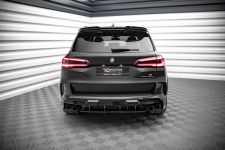 Heckansatz Diffusor passend für BMW X5M F95 roter Kern