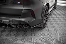 Diffusor Flaps passend für BMW X5M F95 schwarz matt