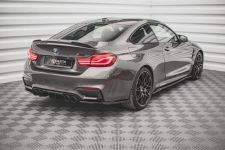 Heckansatz Diffusor passend für BMW M4 F82 schwarz Hochglanz