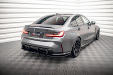 Diffusor Flaps passend für BMW M3 Limousine / Touring G80 / G81 schwarz matt
