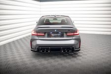 Diffusor Flaps V.1 passend für BMW M3 Limousine / Touring G80 / G81 schwarz Hochglanz