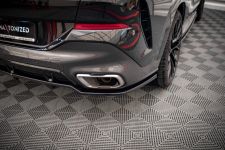 Diffusor Heckansatz V.2 passend für BMW X6 M-Paket G06 schwarz Hochglanz