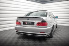 Heckspoiler Lippe V.2 passend für BMW 3er Coupe E46 schwarz Hochglanz