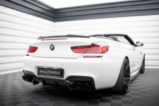 Heckspoiler Lippe passend für BMW M6 / 6 M-Paket Cabriolet F12 schwarz Hochglanz