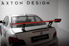 Carbon Heckspoiler Heckflügel Standfuß Innen V.2 + LED passend für BMW 1er M E82