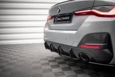 Heckansatz Diffusor passend für BMW 4er Gran Coupe M-Paket G26 schwarz matt