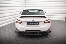 Diffusor Flaps passend für BMW 2 Coupe M-Paket G42 roter Kern + Hochglanz Flaps