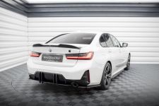 Heckansatz Diffusor passend für BMW 3er M-Paket G20 / G21 FL schwarz matt