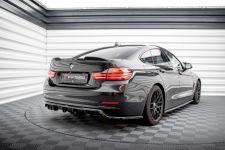 Diffusor Heckansatz passend für BMW 4er Gran Coupe F36 schwarz Hochglanz