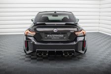 Heckansatz Diffusor V.1 passend für BMW M2 G87 schwarz Hochglanz
