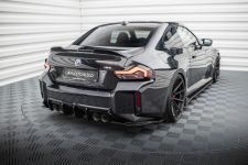 Diffusor Flaps V.3 passend für BMW M2 G87 schwarz Hochglanz