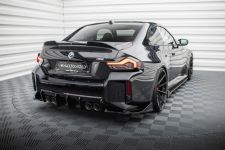 Diffusor Flaps V.4 passend für BMW M2 G87 schwarz Hochglanz