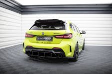Heckansatz Diffusor V.2 passend für BMW 1er F40 M-Paket / M135i schwarz-rot