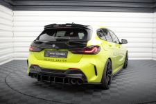 Heckansatz Diffusor V.4 passend für BMW 1er F40 M-Paket / M135i roter Kern