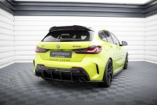 Diffusor Flaps V.1 passend für BMW 1er F40 M-Paket / M135i roter Kern