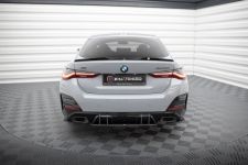 Heckansatz Diffusor passend für BMW 4er Gran Coupe M440i G26 schwarz matt