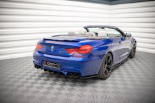 Heckansatz Diffusor passend für BMW M6 Gran Coupe / Coupe / Cabriolet F06 / F13 / F12 schwarz Hochglanz