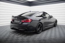 Diffusor Flaps V.1 passend für BMW 4er Gran Coupe M-Paket F36 schwarz Hochglanz