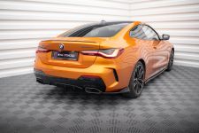 Diffusor Flaps V.2 passend für BMW 4er M440i G22 / G23 / G22 FL / G23 FL schwarz Hochglanz