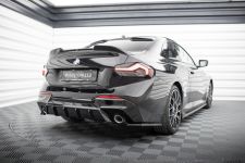 Diffusor Flaps V.3 passend für BMW 2 G42 schwarz Hochglanz