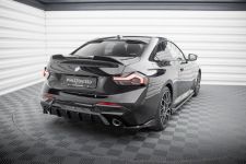 Diffusor Flaps V.4 passend für BMW 2 G42 schwarz Hochglanz