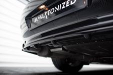 Diffusor Heckansatz passend für BMW 6er Coupe / Cabrio E63 / E64 schwarz Hochglanz