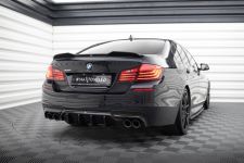 Heckansatz Diffusor V.2 passend für BMW 5er M-Paket F10 / F11 (Doppelauspuff li. re.) schwarz Hochglanz