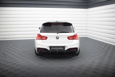 Heckansatz Diffusor V.3 passend für BMW 1er M-Paket / M140i F20 FL (Doppelauspuff li. re.) schwarz Hochglanz