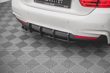 Heckansatz Diffusor V.1 passend für BMW 4er M-Paket F32 schwarz matt