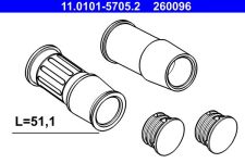 ATE Führungshülsensatz, Bremssattel vorne rechts links  für SEAT BMW VAG 7M3698647 34116765963 11.0101-5705.2