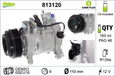 VALEO Kompressor, Klimaanlage NEW ORIGINAL PART 12V für BMW (BRILLIANCE) 64529223694 9225703 9223694 813120