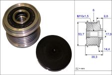 INA Generatorfreilauf  für GENERAL MOTORS MINI VAUXHALL SAAB OPEL BMW CHEVROLET 13597226 7808073 13500314 535 0203 10